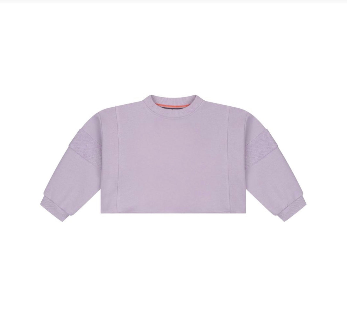Purple Crop Sweatshirt