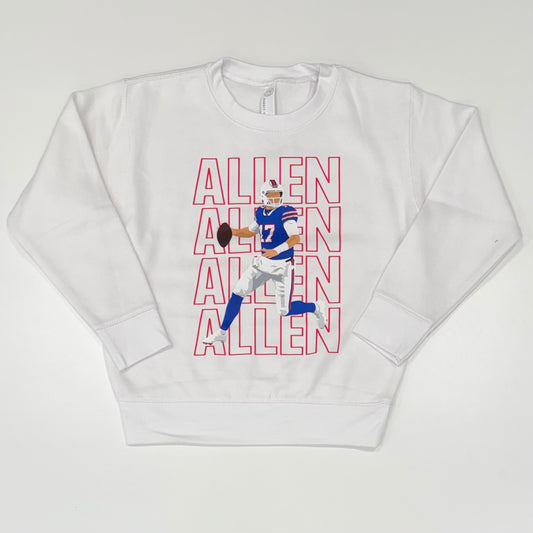 Allen Allen Allen Sweatshirt - White