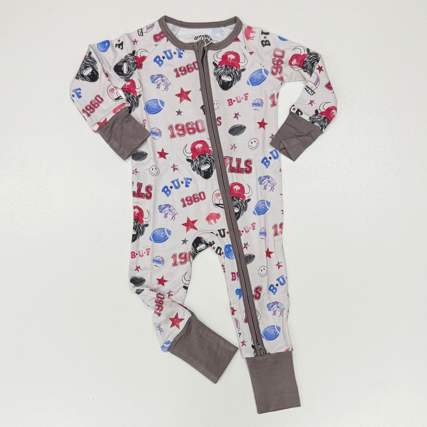 Vintage Buffalo Bamboo Zippy