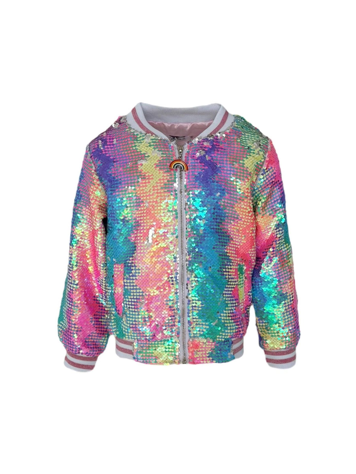 Kaleidoscope Sequin Bomber