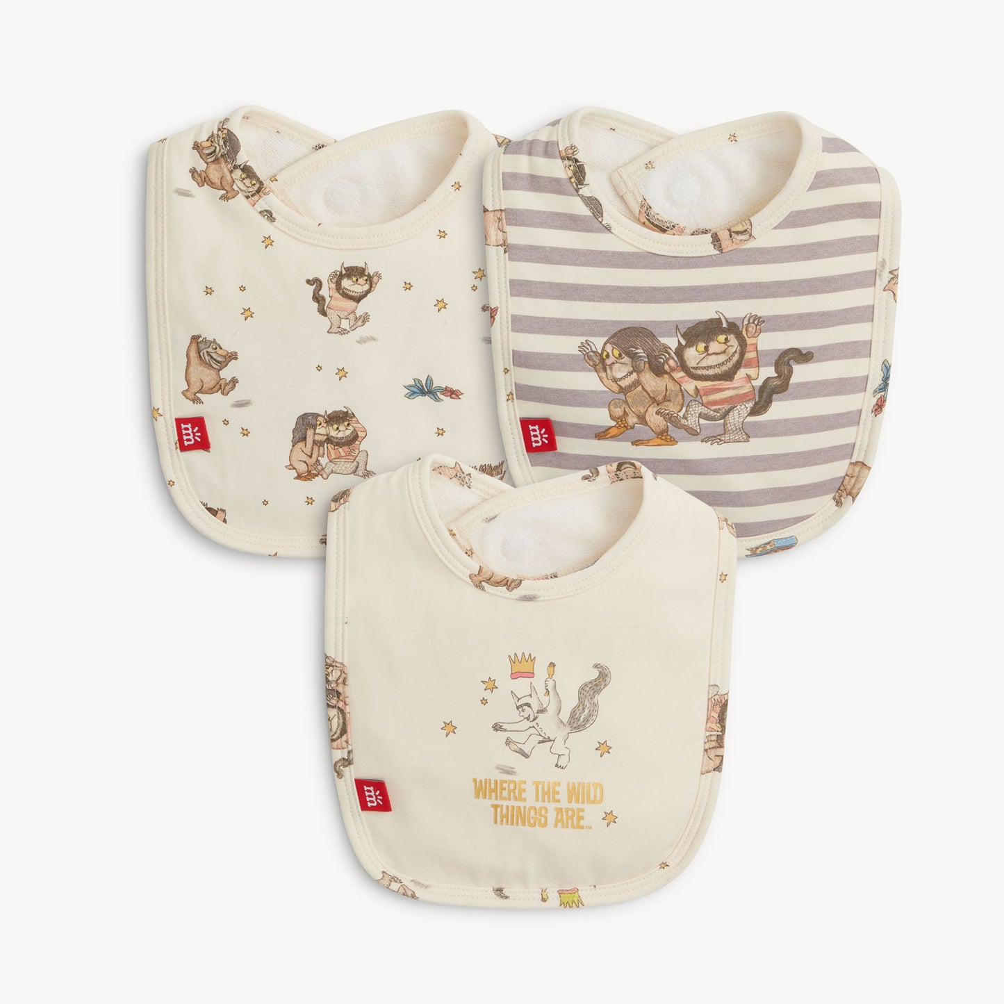Warner Bros. | Where the Wild Things Are . Modal Bibs - 3pk
