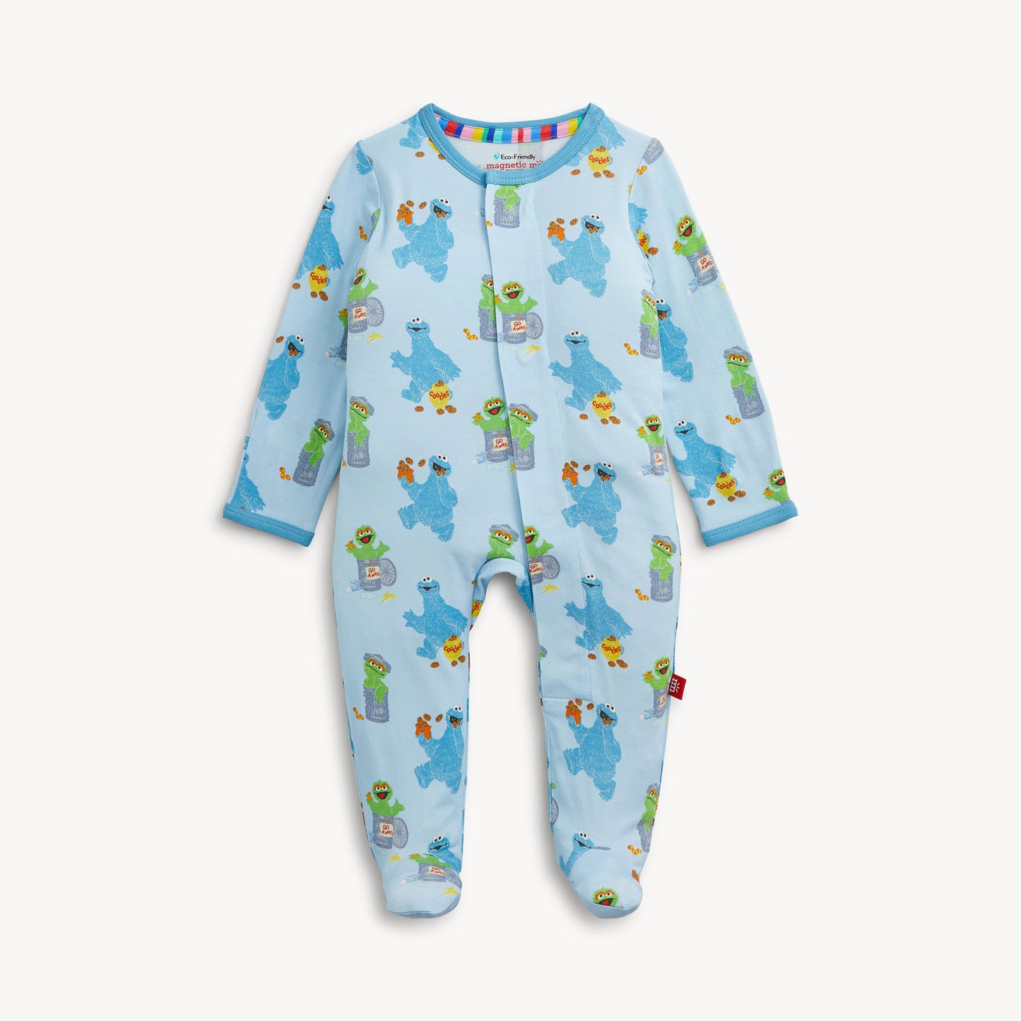Sesame Street | Cookie & Oscar Modal Magnetic Footie