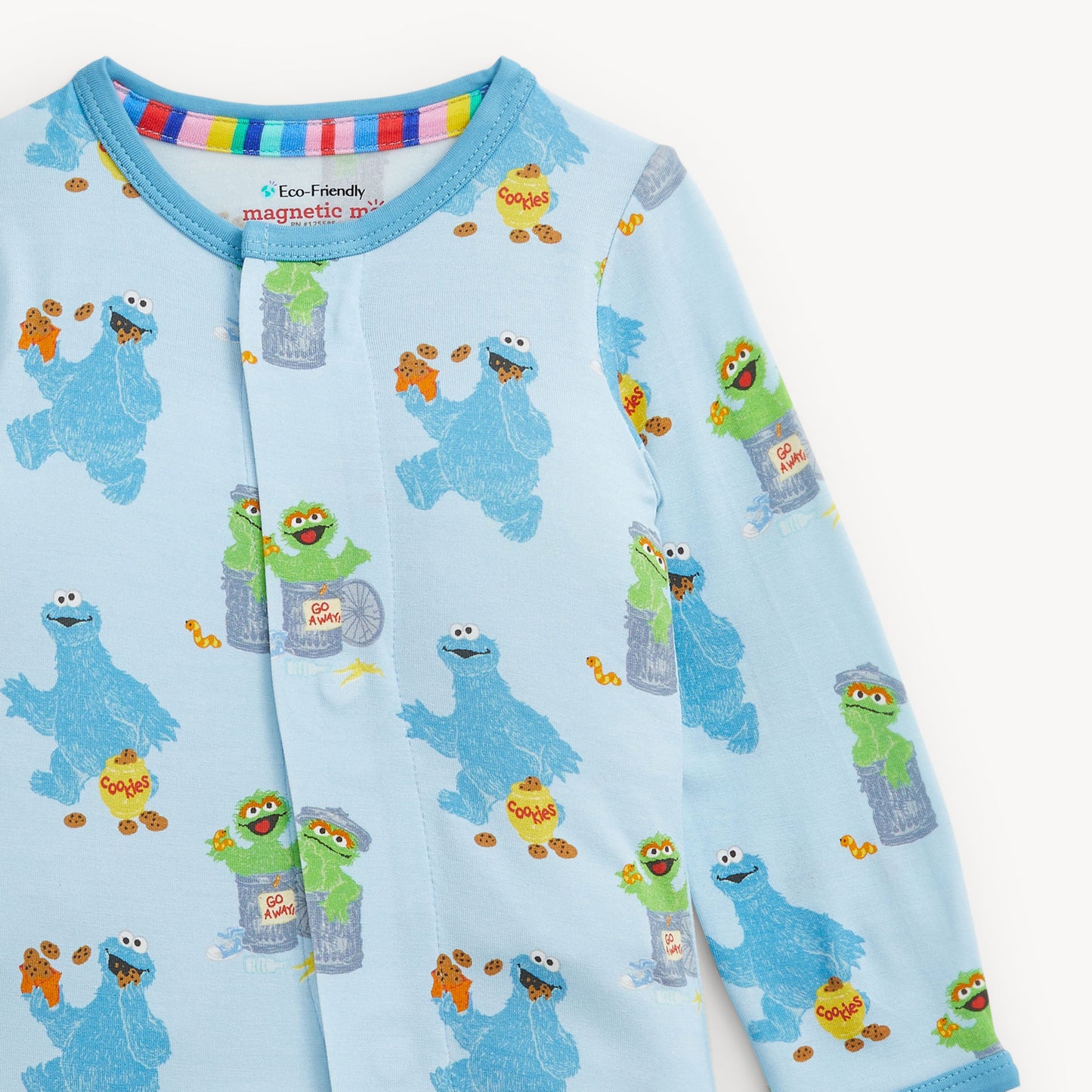 Sesame Street | Cookie & Oscar Modal Magnetic Convertible Coverall
