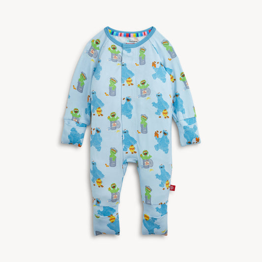 Sesame Street | Cookie & Oscar Modal Magnetic Convertible Coverall