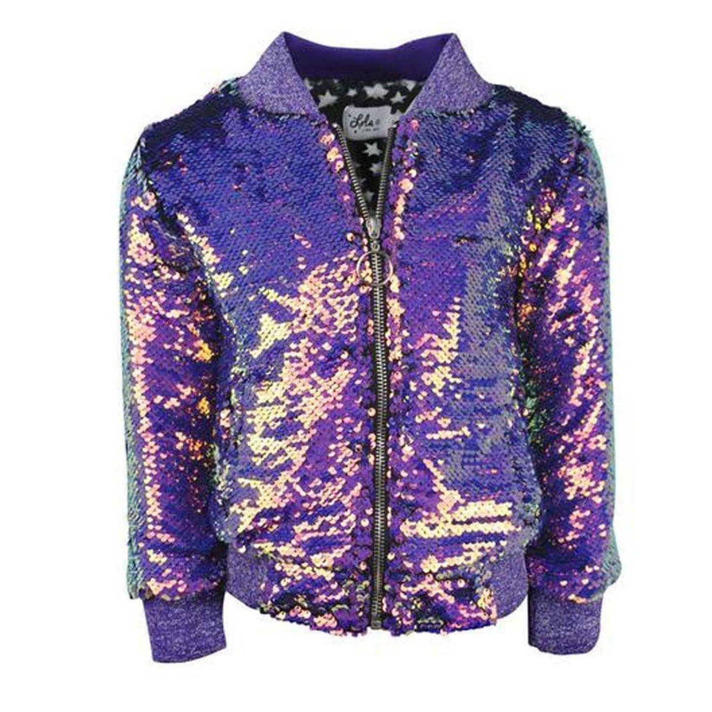 Magic Mermaid Sequin Bomber