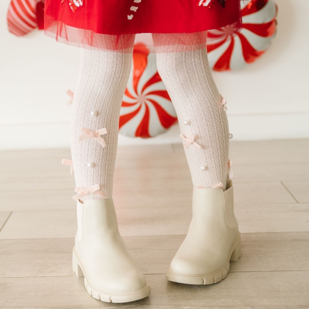 Bedazzled Coquette Tights