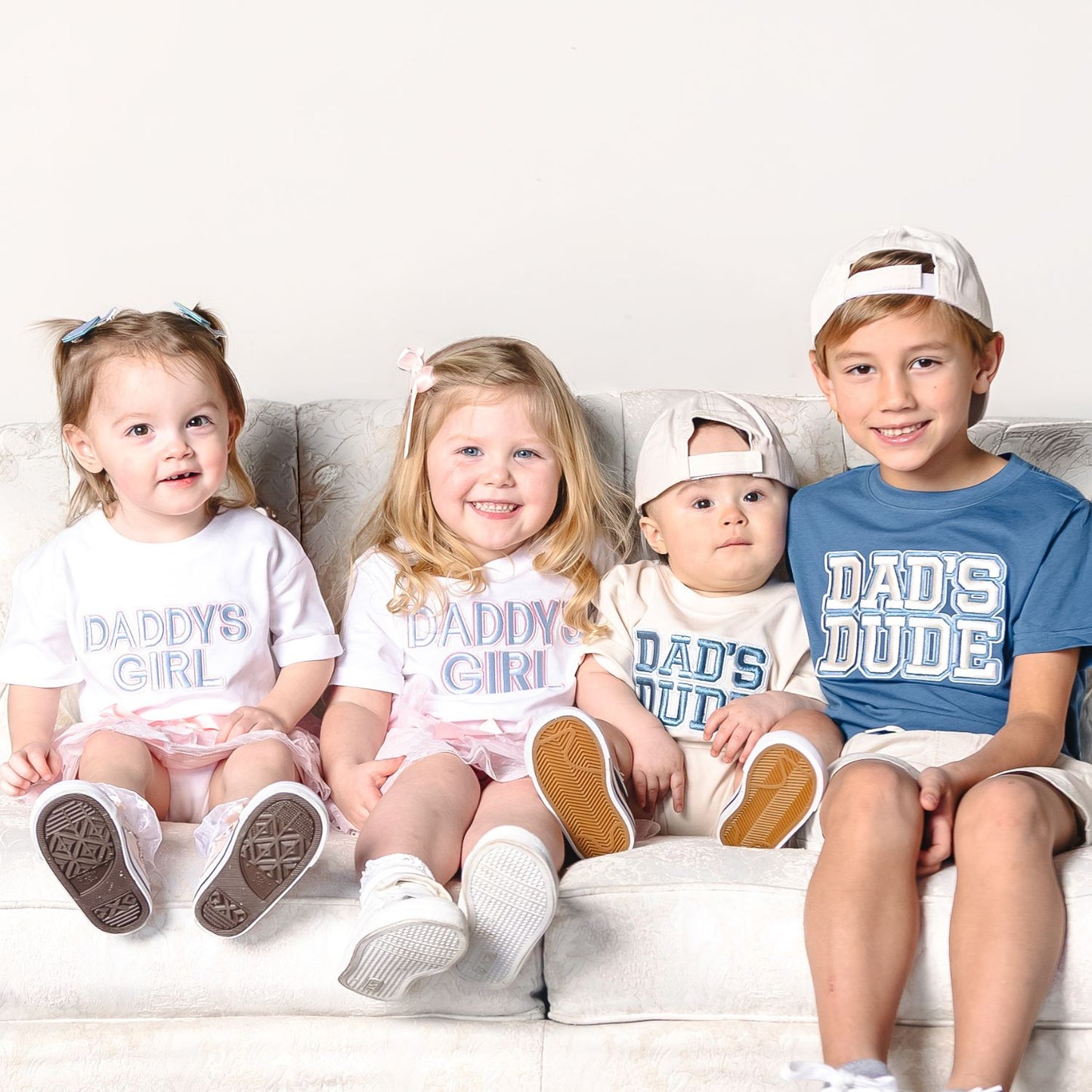 Dad's Dude Patch Short Sleeve T-Shirt - Indigo