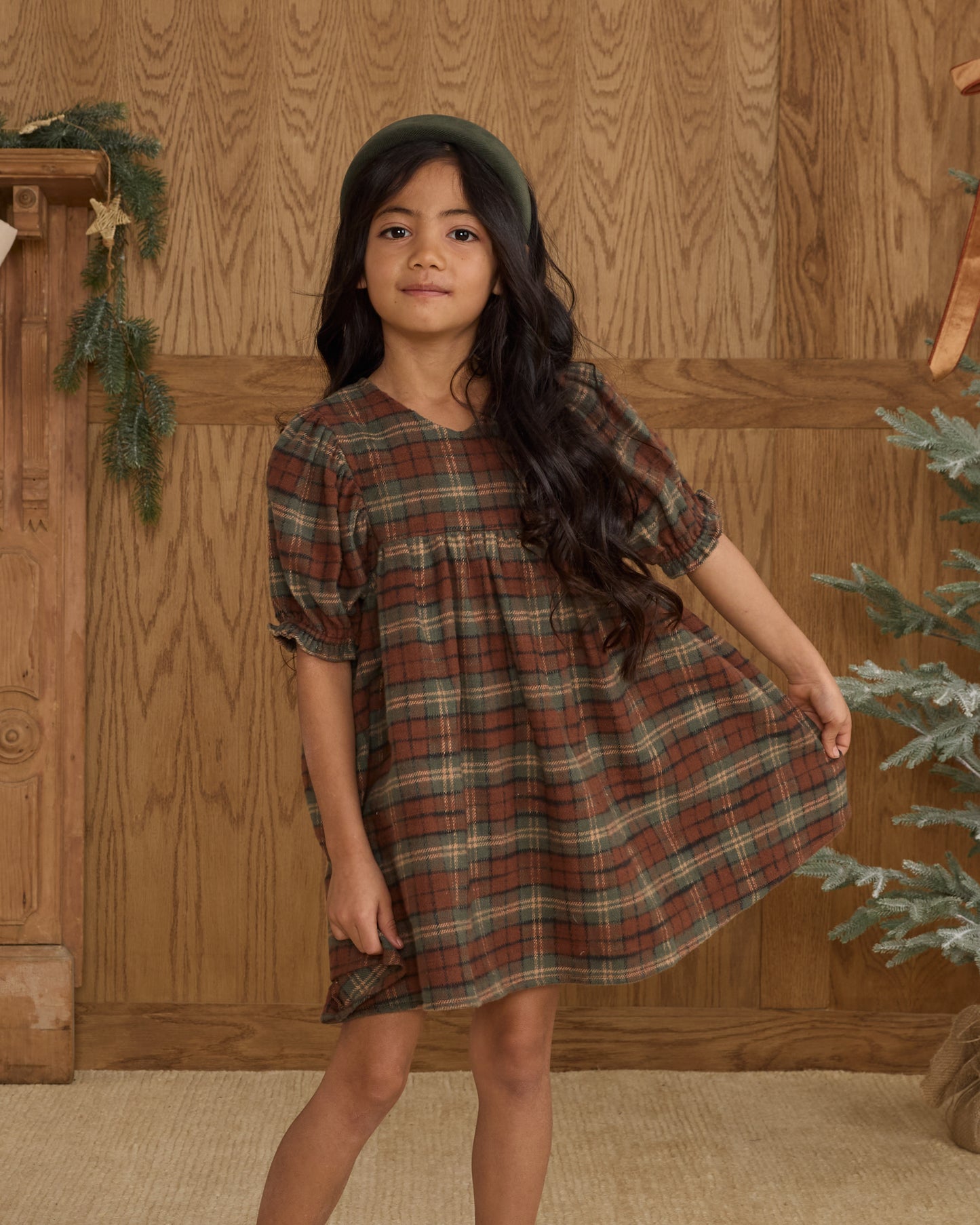Jolene Dress || Holiday Plaid