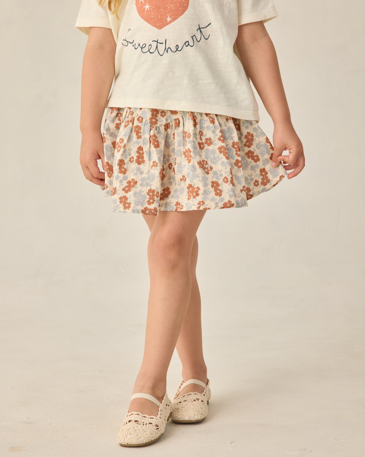 Sparrow Skirt || Americana Floral