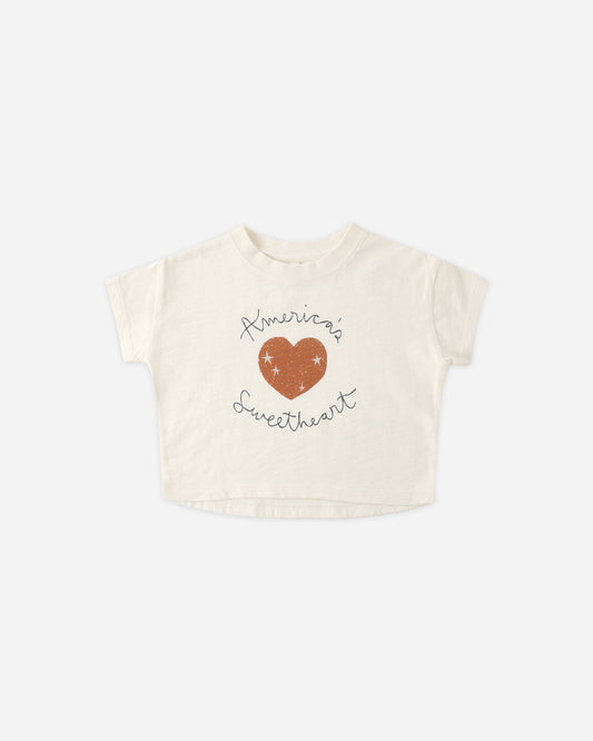 Boxy Tee || Americas Sweetheart