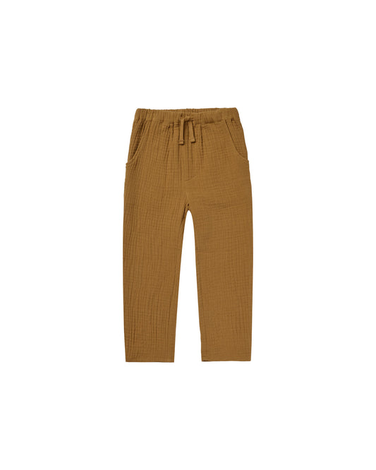 ethan trouser brass