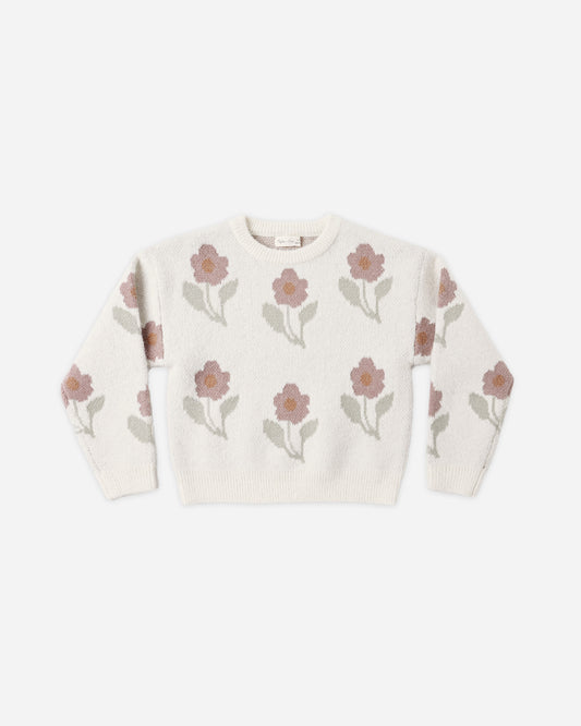 Aspen Sweater Ivory Flower