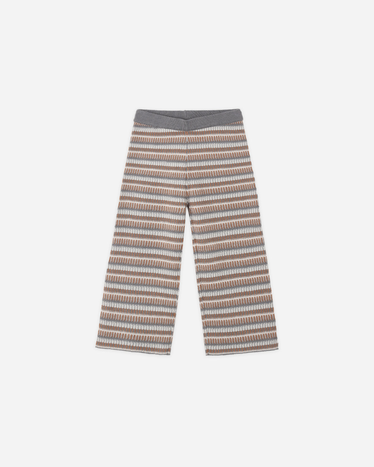 Knit Wide Leg Pant Multi-Stripe