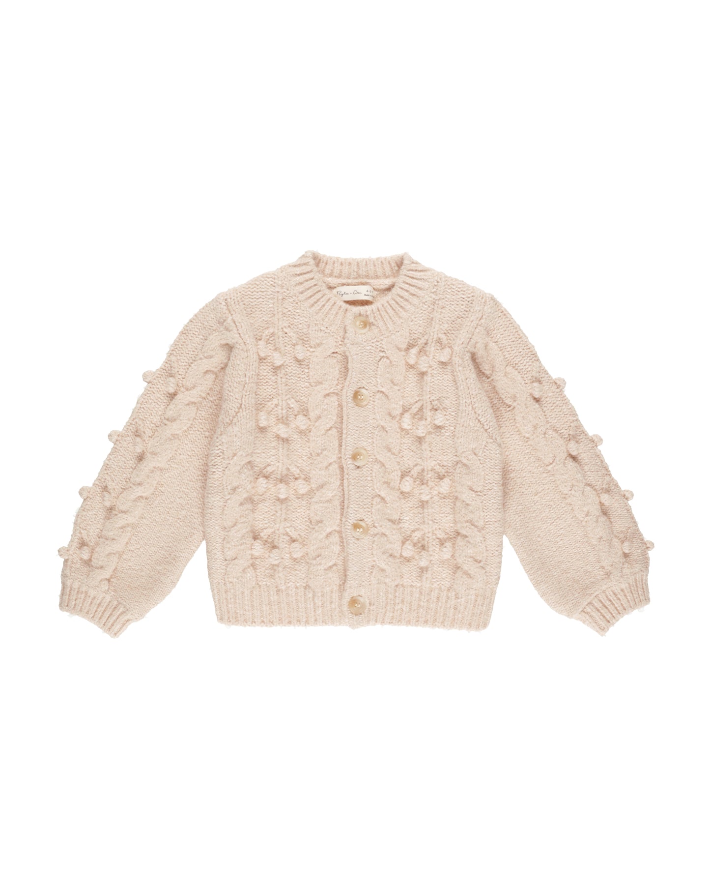 Bobble Cardigan || Shell