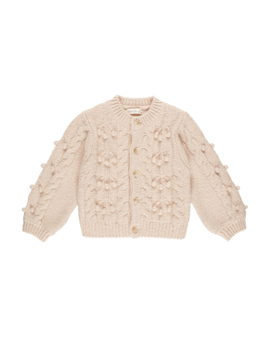 Bobble Cardigan || Shell