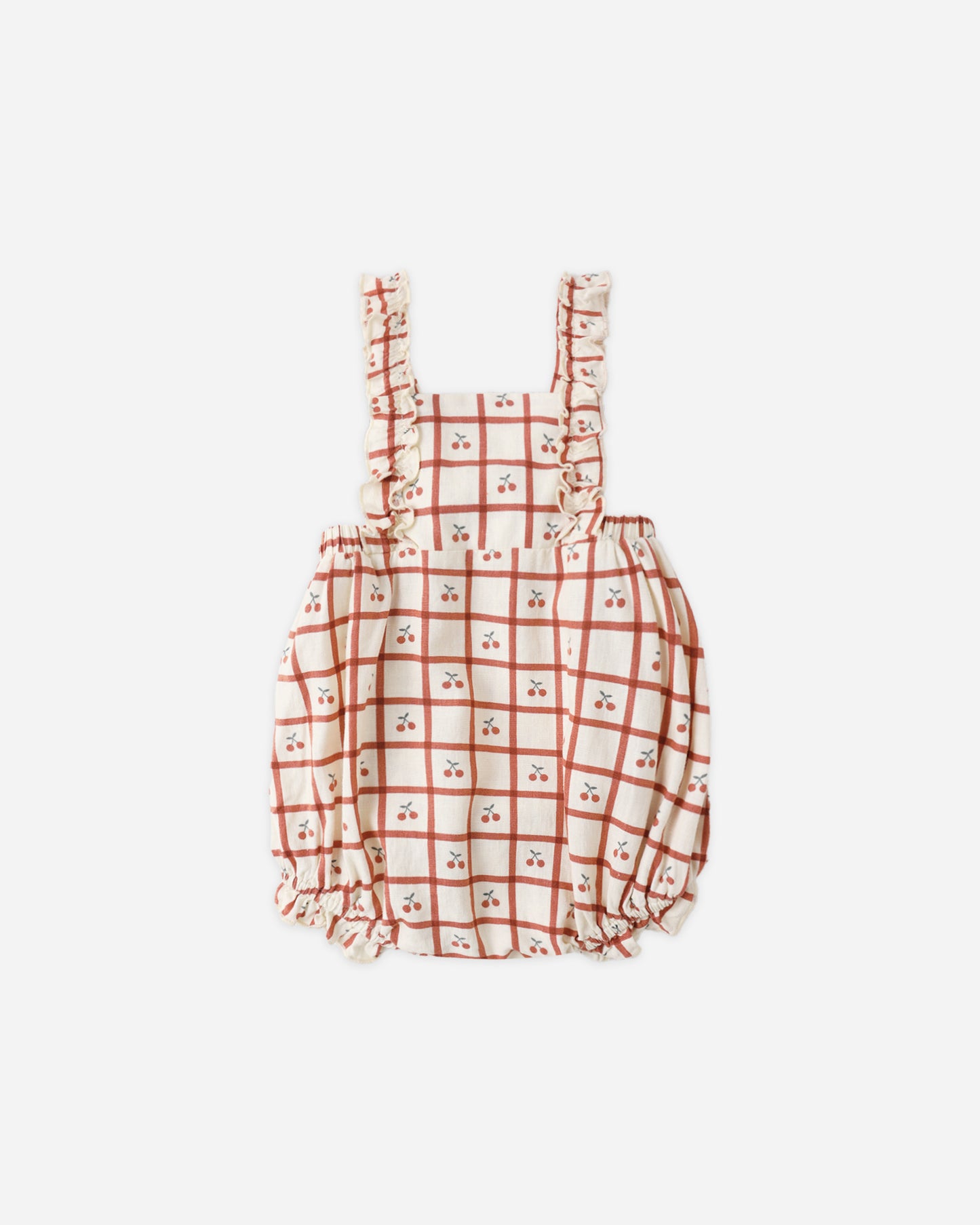 Chiara Romper || Cherry Check