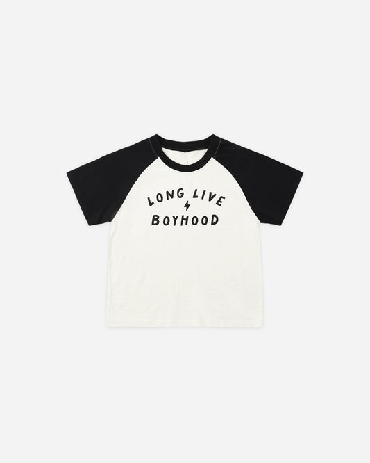 Raglan Short Sleeve Tee Long Live Boyhood