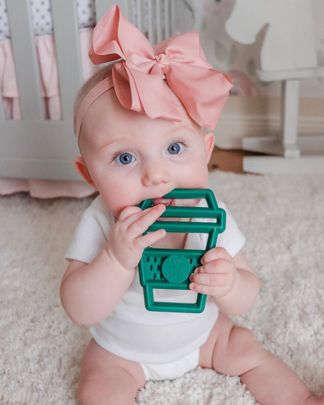 Chew Crew™ Silicone Latte Teether