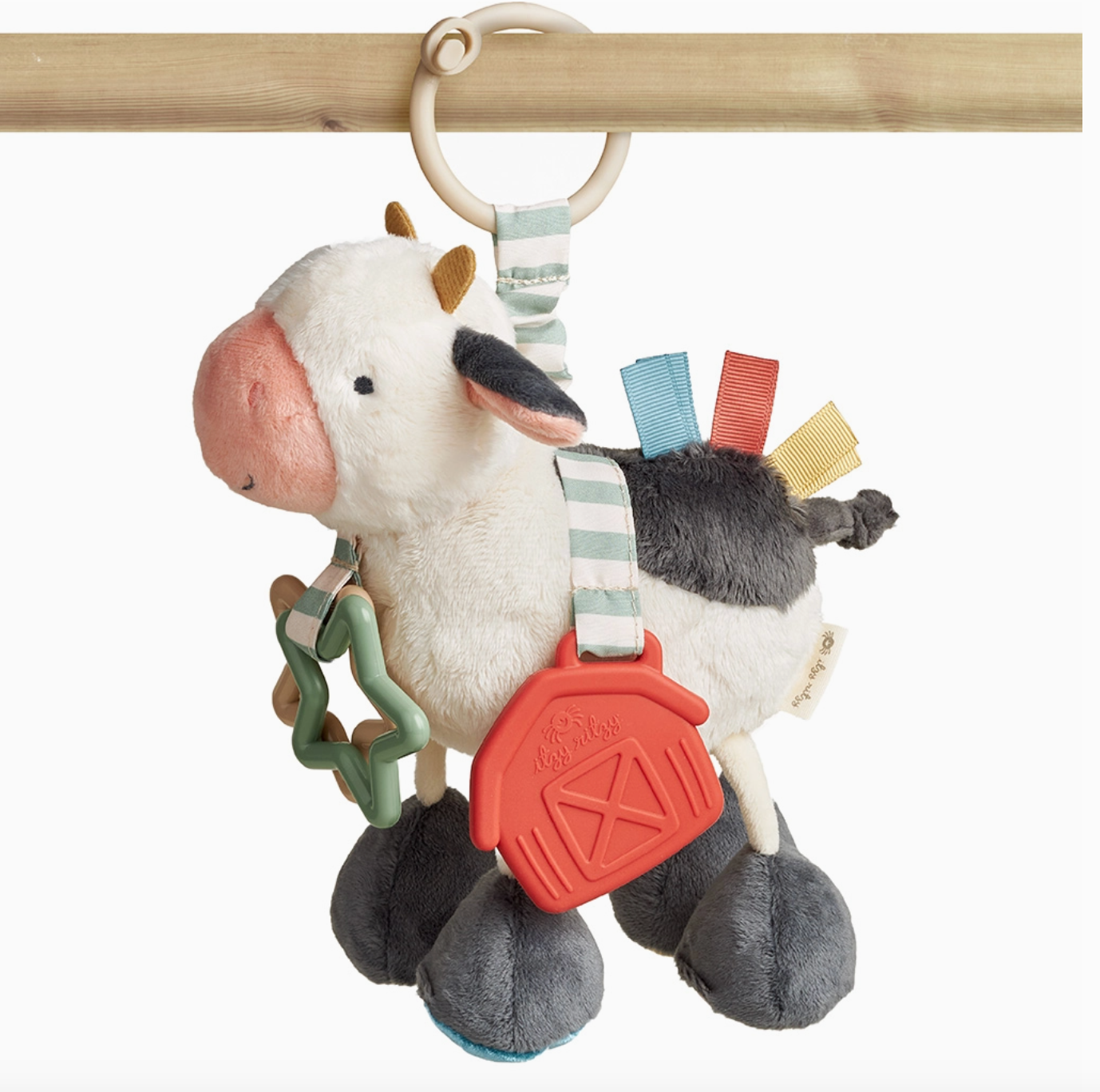 Cow Itzy Friends Link & Love™ Activity Plush