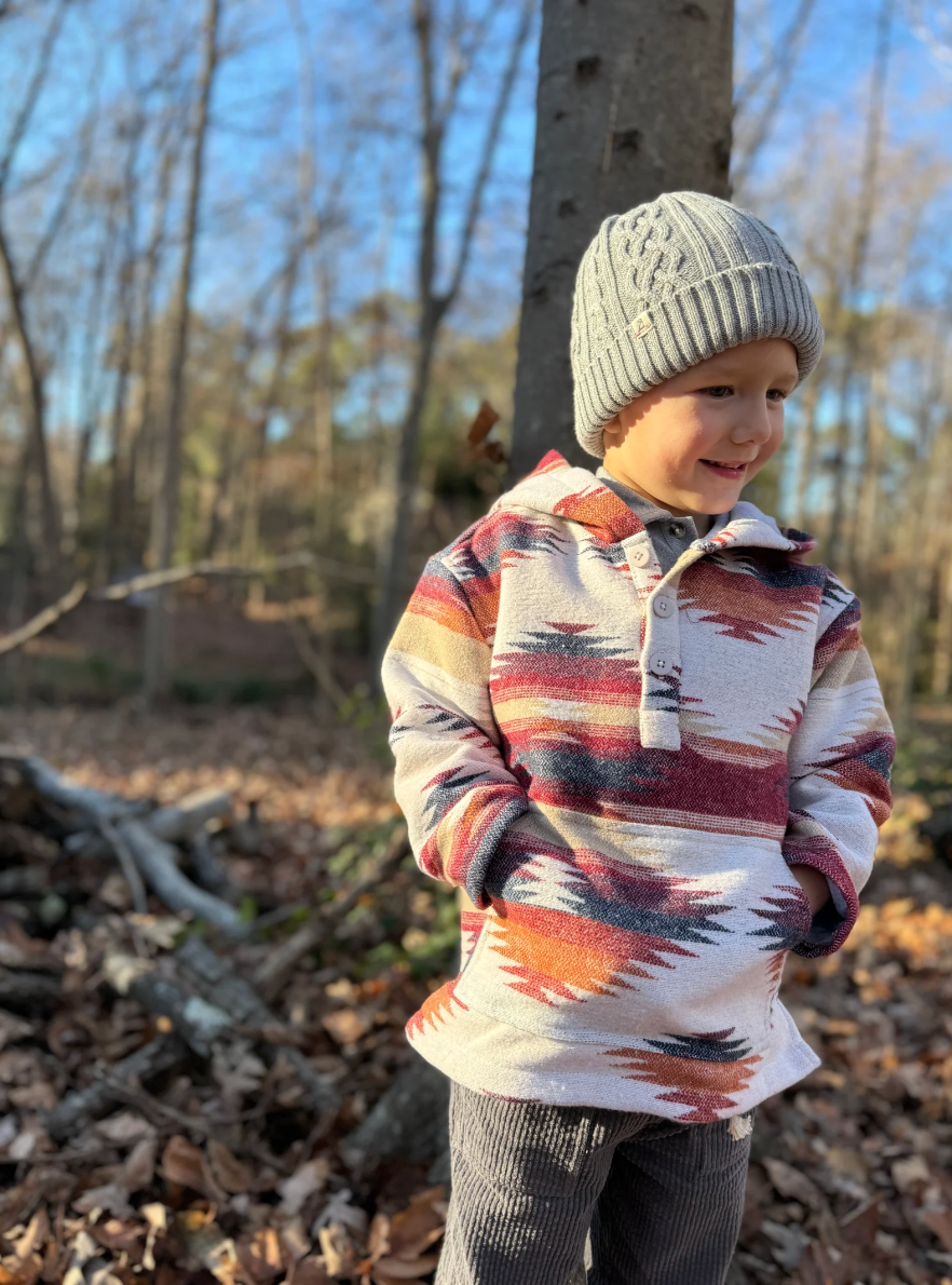 Burgundy Aztec Rancho Jacket