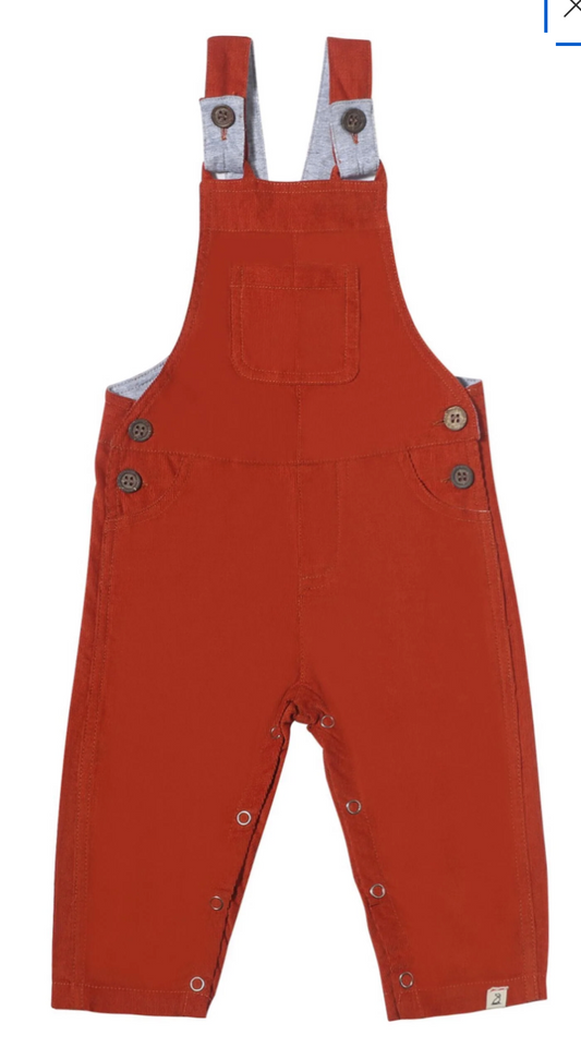 Rust Harrison Cord Overall