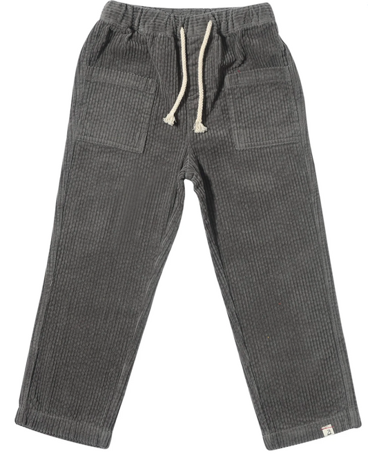 Grey Frigat Chunky Cord Pants