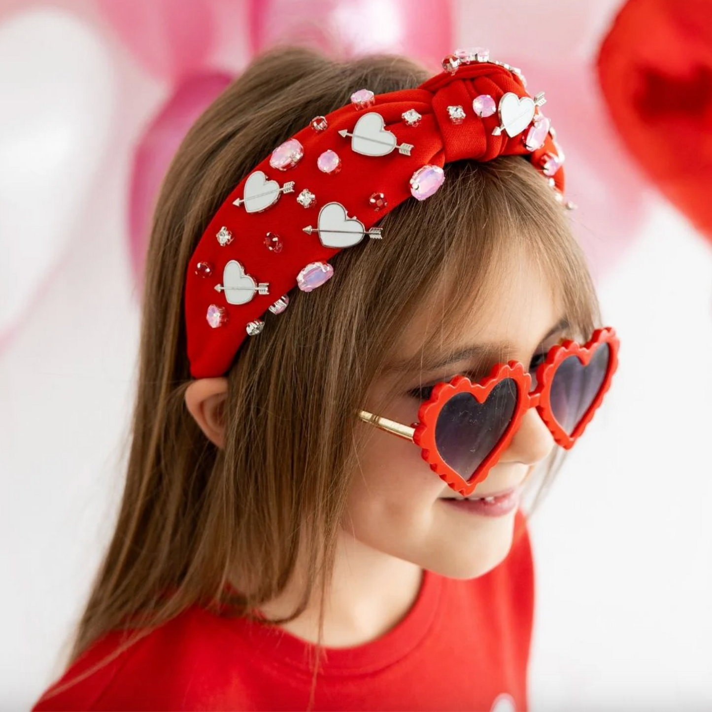 Valentine's Day Gemstone Headband