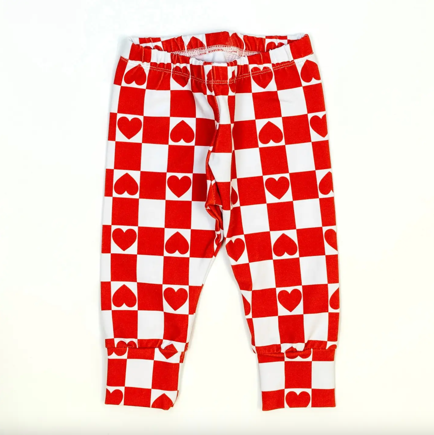 Heart Checkered Pant