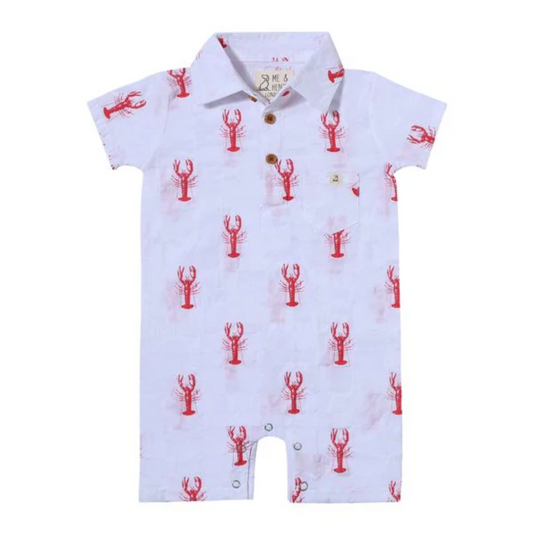 Molokai White Lobster Romper