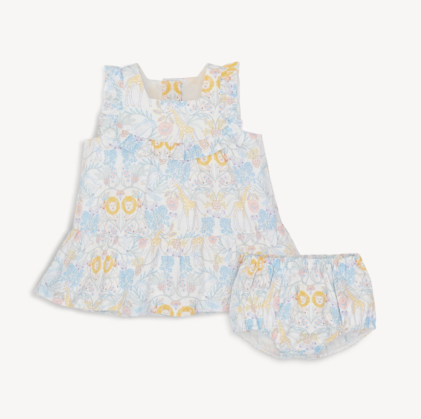 nikki menagerie dress + diaper cover