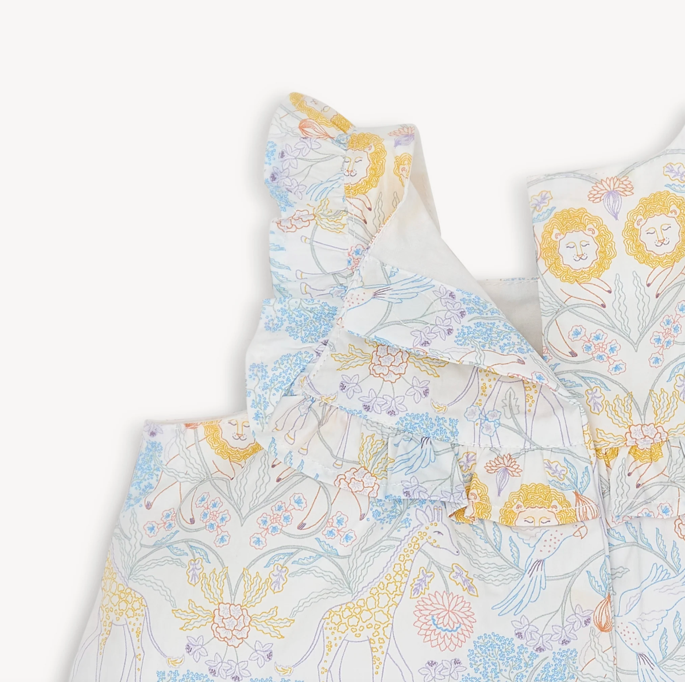 nikki menagerie dress + diaper cover