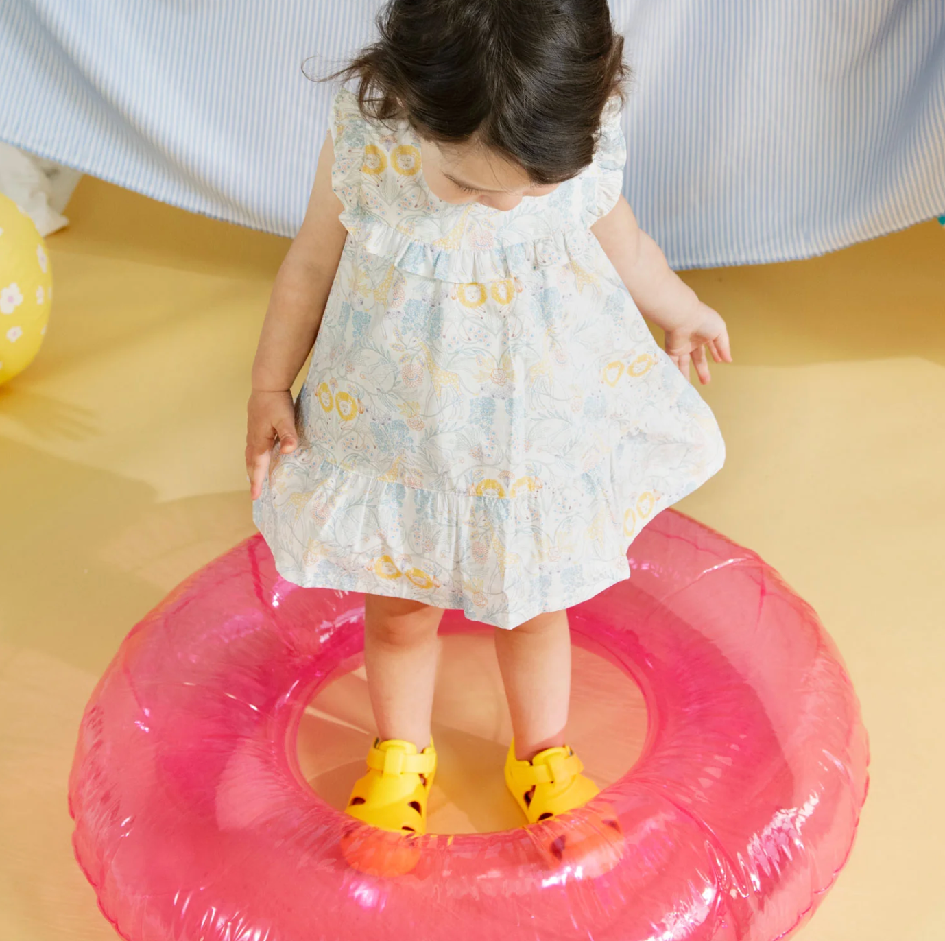 nikki menagerie dress + diaper cover