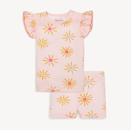 put on sunnies 2 piece short pj