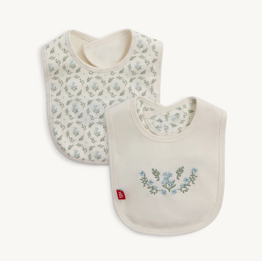 Eloise Organic Cotton Reversible Bib