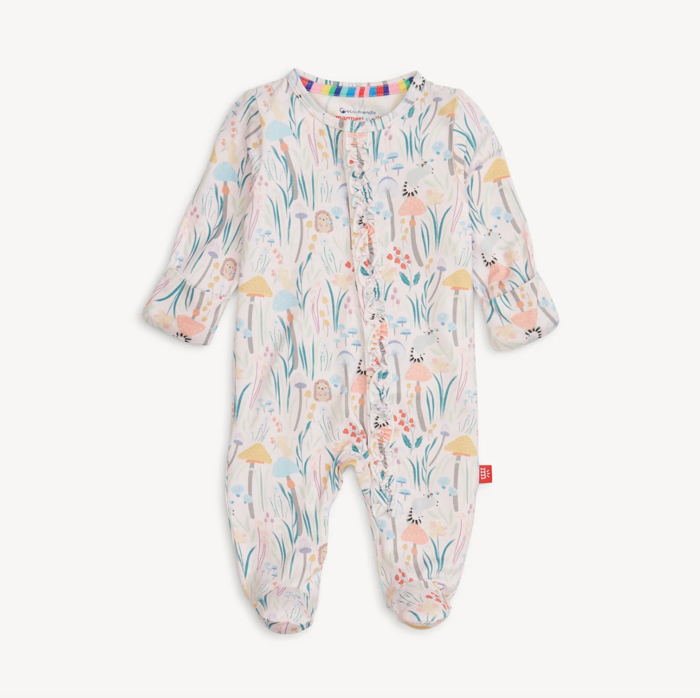 Shroom & Bloom Modal Ruffle Footie