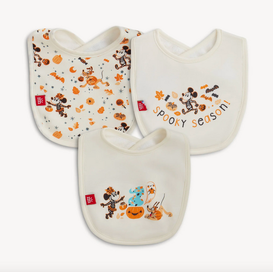 Disney | Mickey's Spooky Season Magnetic Bib 3-Pack
