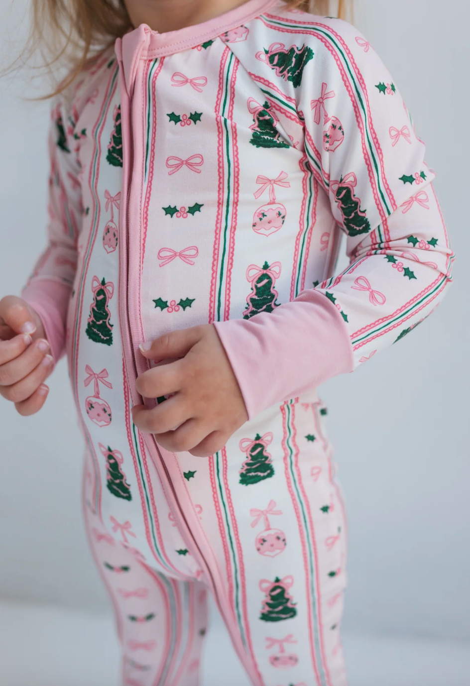 Pinkmas Zippy Romper