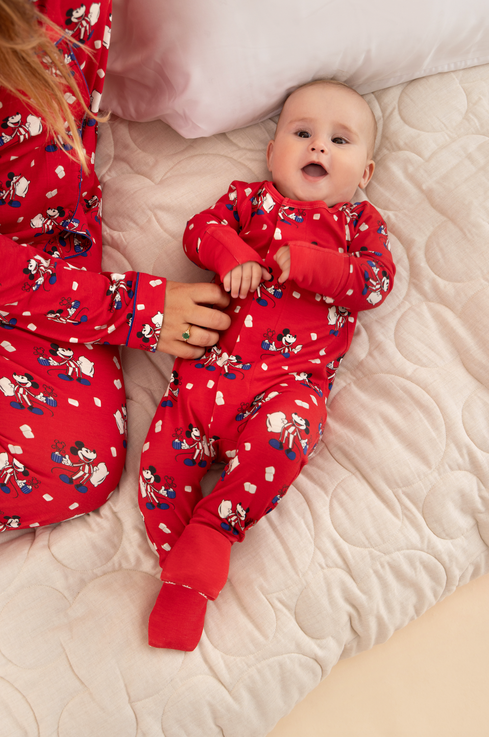 Disney | Red Cocoa Club. RightFit™ Magnetic Convertible Coverall