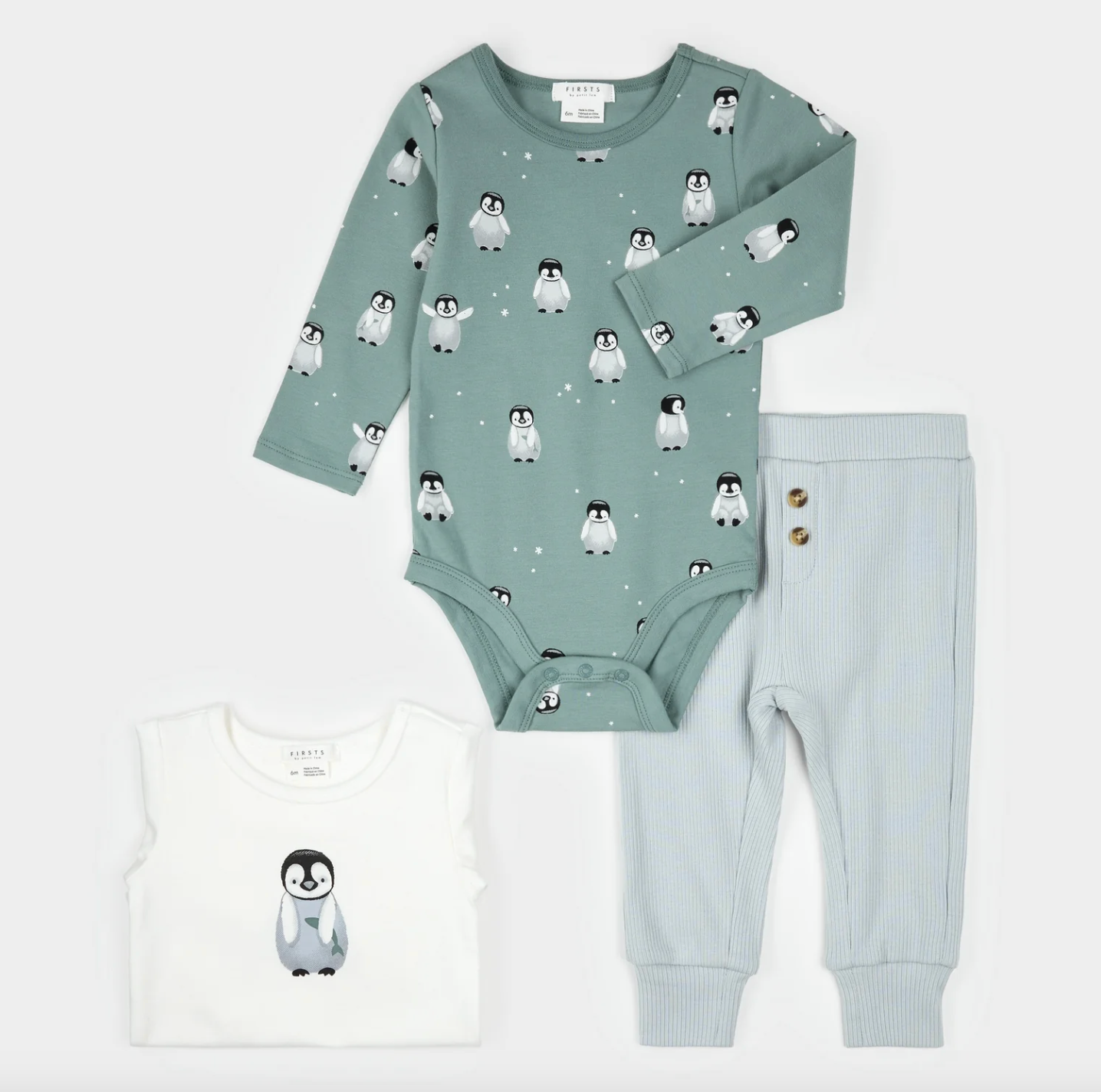 Baby Penguin 3pc Newborn Set