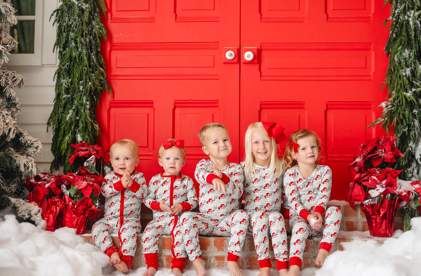 ZIPPER ROMPER – HO HO HOWDY - BLUE