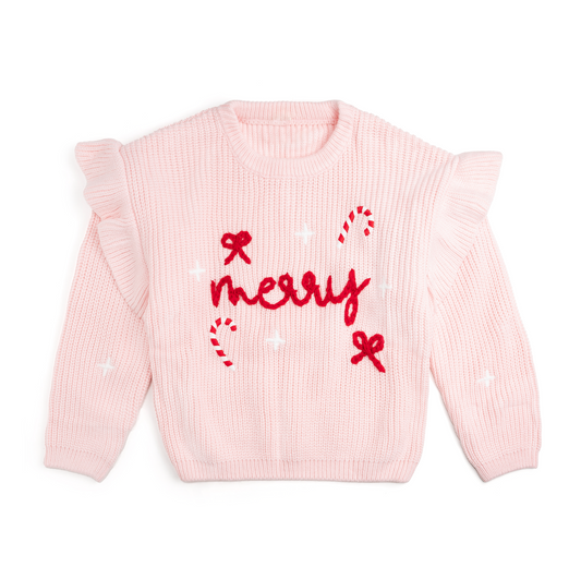 Coquette Merry Christmas Knit Sweater