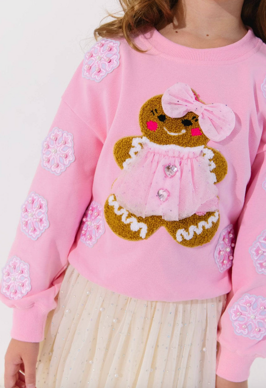 Holiday Gingerbread Sweatshirt
