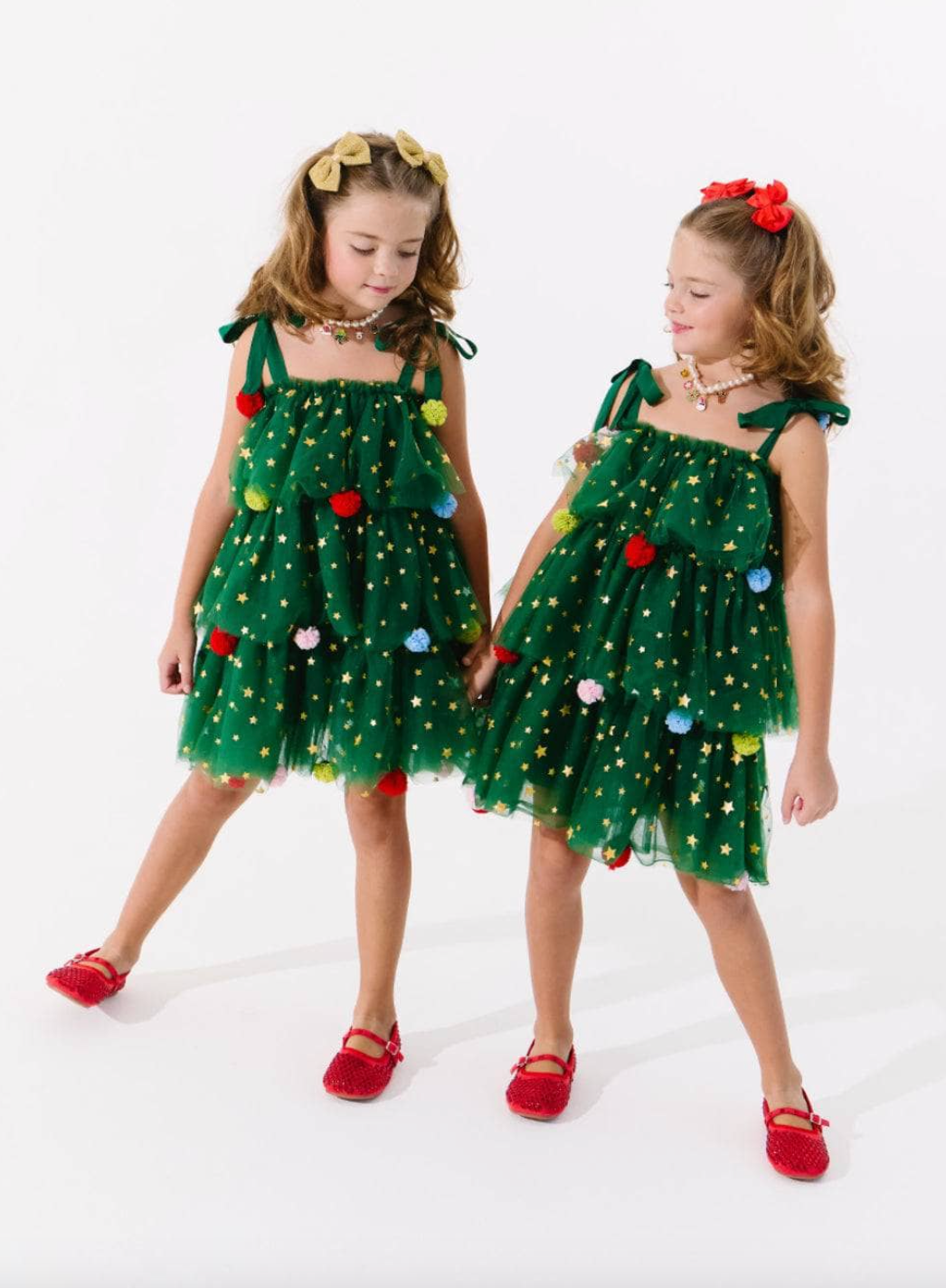 Christmas Starry Tulle Dress