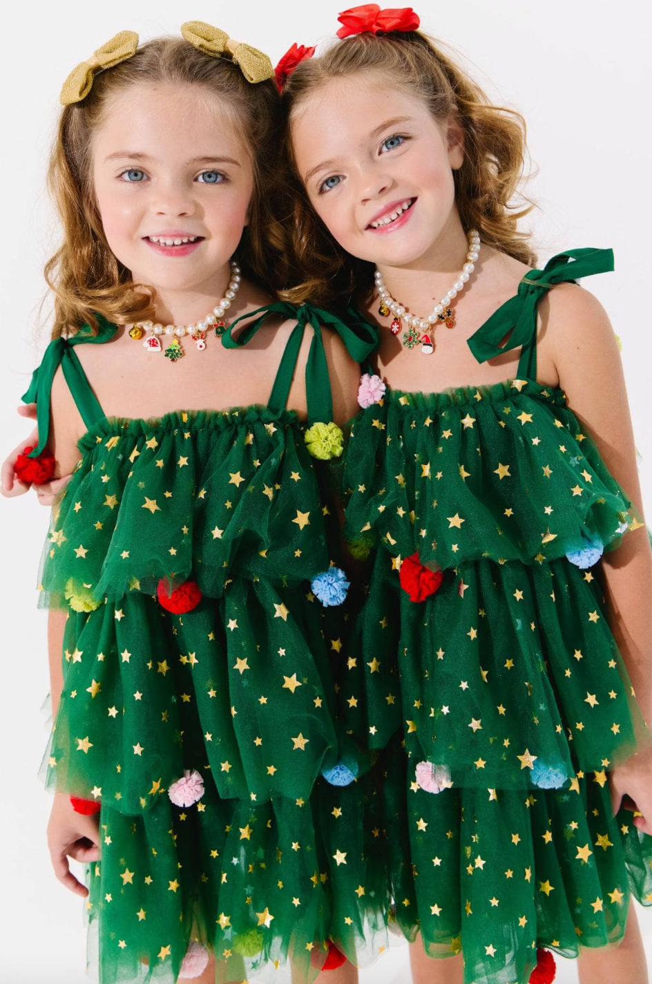 Christmas Starry Tulle Dress