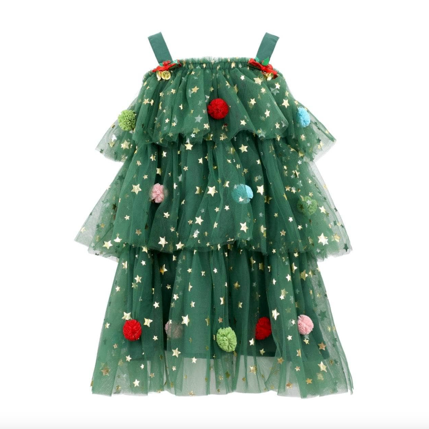 Christmas Starry Tulle Dress