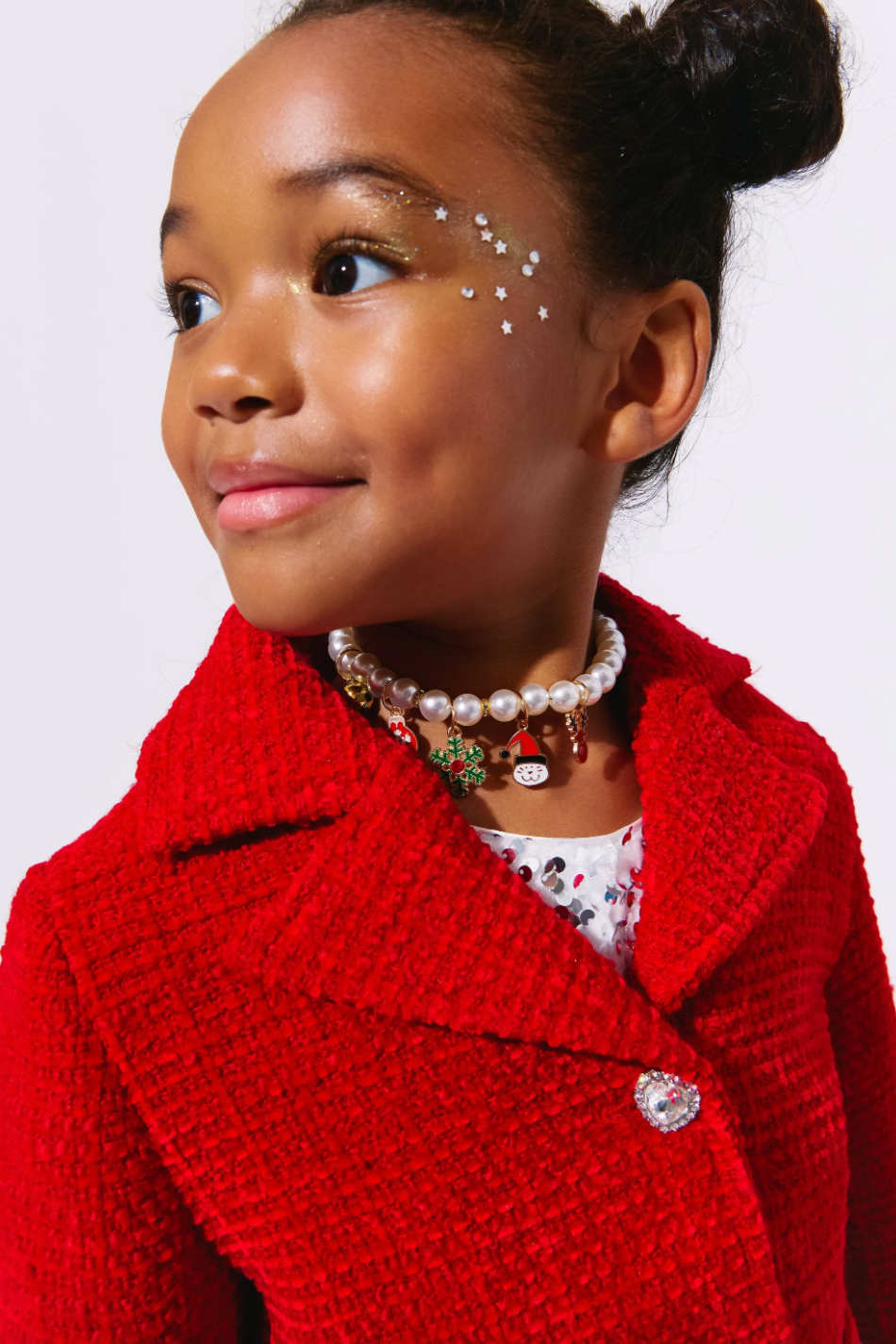 Scarlet Shimmer Bow Jacket