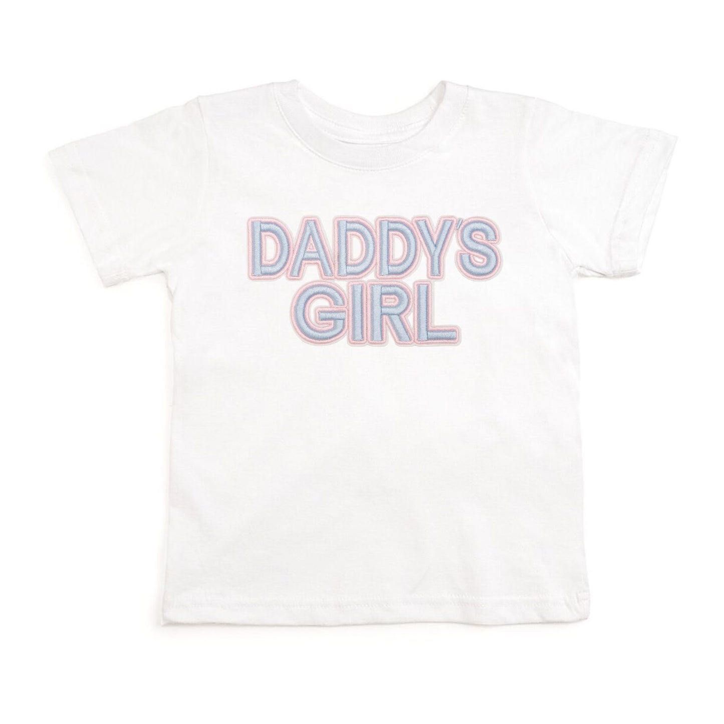 Daddy's Girl Patch Short Sleeve T-Shirt - White