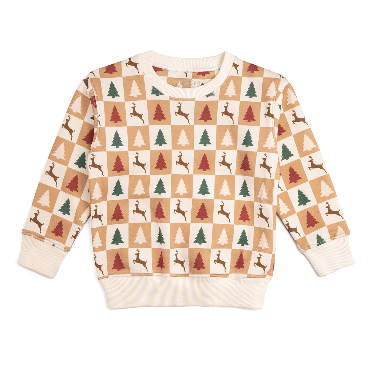 Cabin Christmas Sweatshirt - Natural