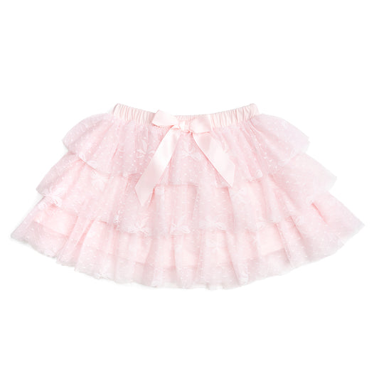 Bow Lace Tiered Tutu