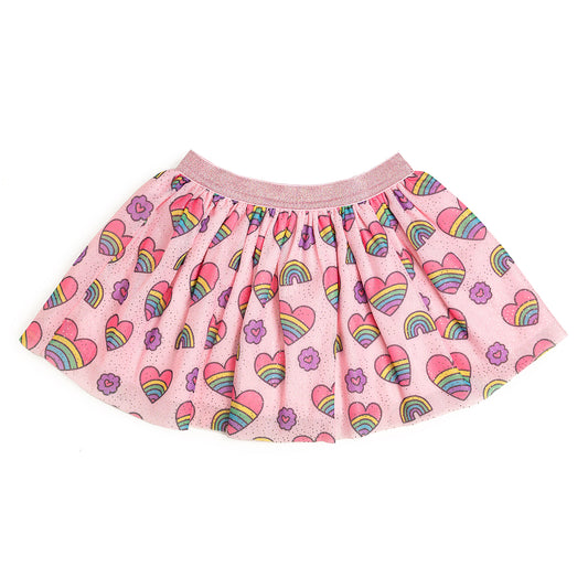 Rainbow Heart Tutu